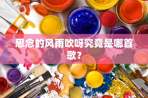 思念的风雨吹呀究竟是哪首歌？