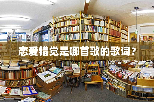 恋爱错觉是哪首歌的歌词？