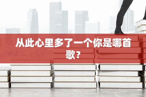 从此心里多了一个你是哪首歌？