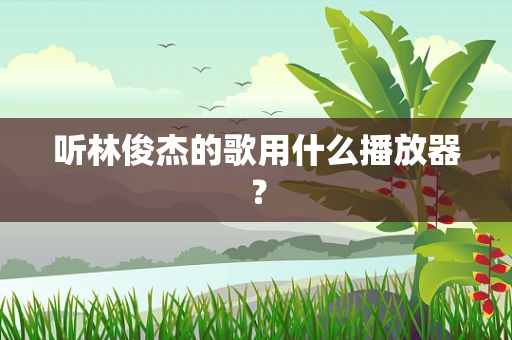 听林俊杰的歌用什么播放器？
