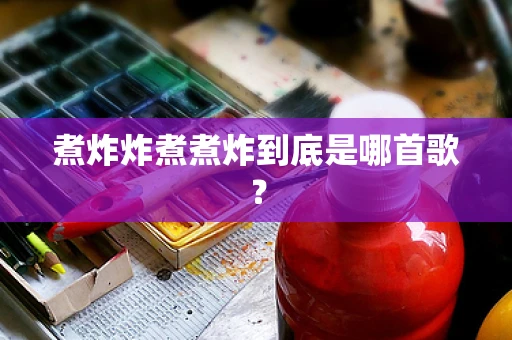 煮炸炸煮煮炸到底是哪首歌？