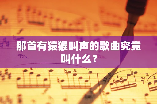 那首有猿猴叫声的歌曲究竟叫什么？