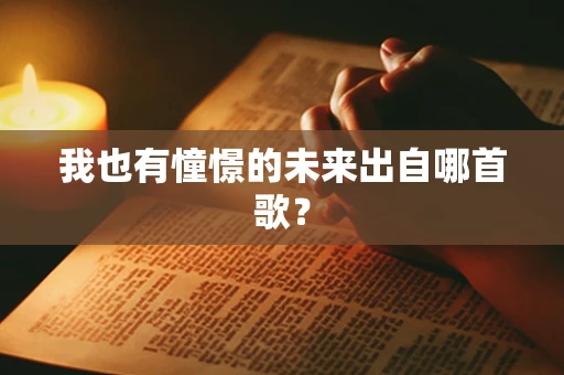 我也有憧憬的未来出自哪首歌？