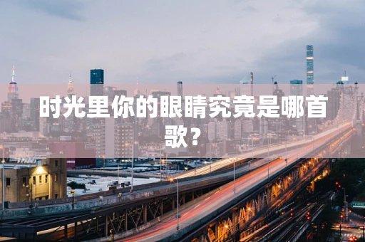 时光里你的眼睛究竟是哪首歌？