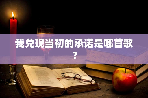 我兑现当初的承诺是哪首歌？