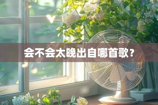 会不会太晚出自哪首歌？