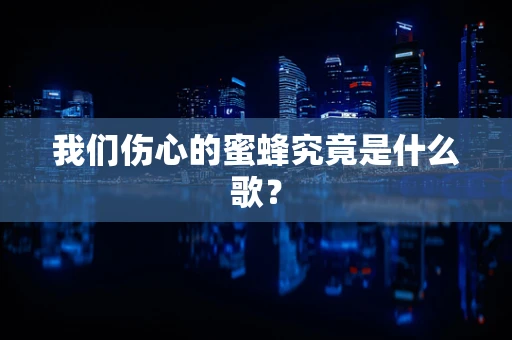 我们伤心的蜜蜂究竟是什么歌？