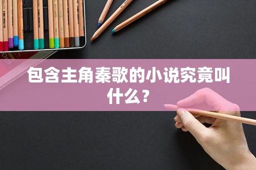 包含主角秦歌的小说究竟叫什么？