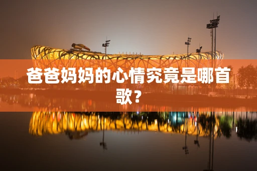 爸爸妈妈的心情究竟是哪首歌？