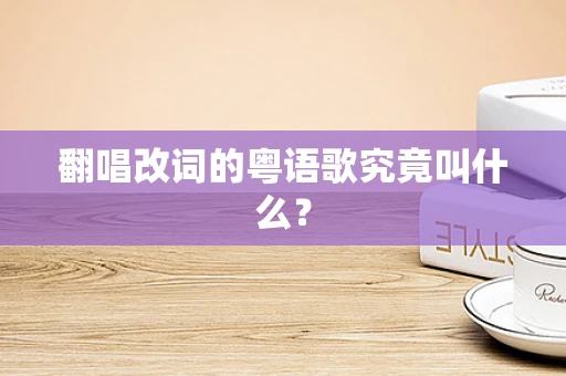翻唱改词的粤语歌究竟叫什么？