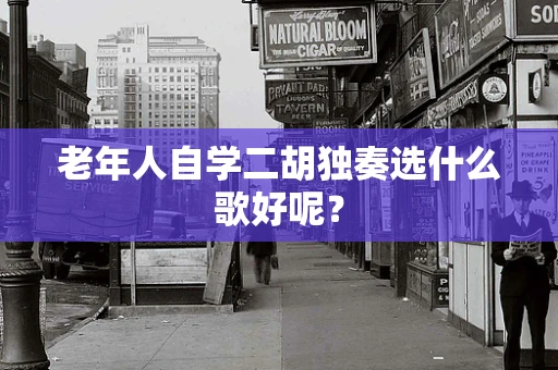 老年人自学二胡独奏选什么歌好呢？