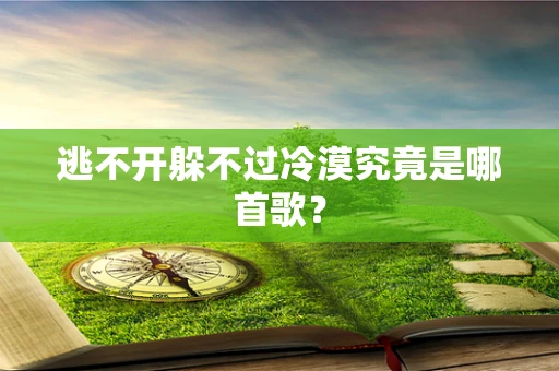 逃不开躲不过冷漠究竟是哪首歌？