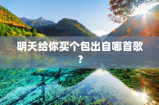 明天给你买个包出自哪首歌？