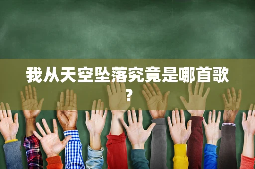 我从天空坠落究竟是哪首歌？