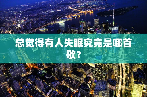 总觉得有人失眠究竟是哪首歌？
