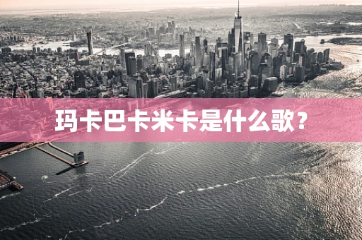 玛卡巴卡米卡是什么歌？