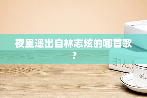 夜里遥出自林志炫的哪首歌？
