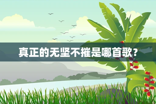 真正的无坚不摧是哪首歌？