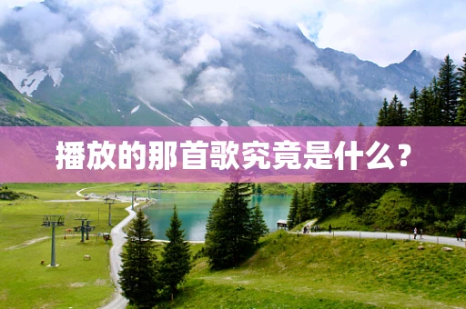播放的那首歌究竟是什么？