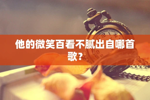 他的微笑百看不腻出自哪首歌？