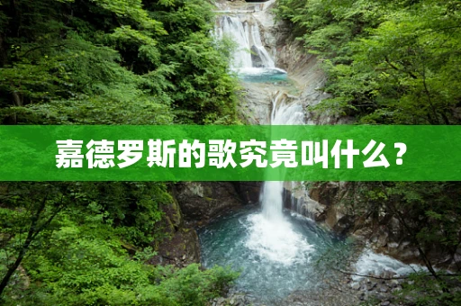 嘉德罗斯的歌究竟叫什么？