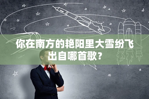 你在南方的艳阳里大雪纷飞出自哪首歌？