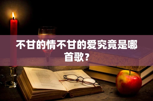 不甘的情不甘的爱究竟是哪首歌？