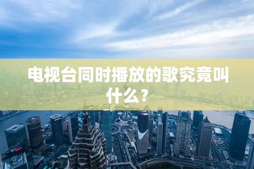 电视台同时播放的歌究竟叫什么？