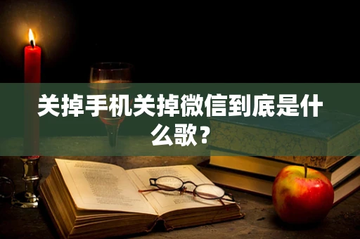 关掉手机关掉微信到底是什么歌？