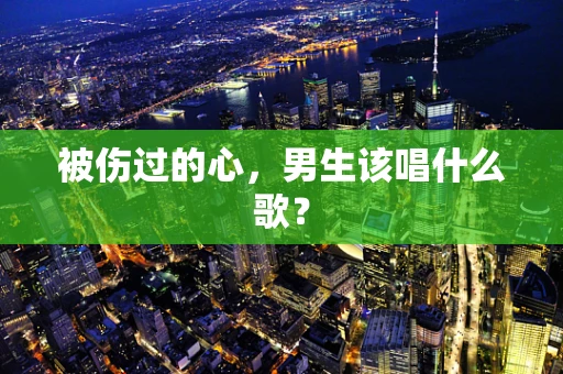被伤过的心，男生该唱什么歌？