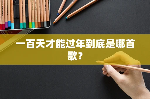 一百天才能过年到底是哪首歌？