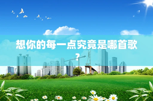 想你的每一点究竟是哪首歌？