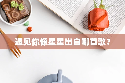 遇见你像星星出自哪首歌？