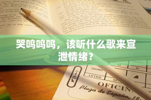 哭呜呜呜，该听什么歌来宣泄情绪？