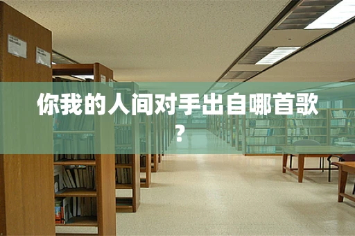 你我的人间对手出自哪首歌？