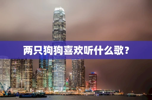 两只狗狗喜欢听什么歌？