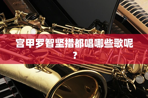宫甲罗智坚措都唱哪些歌呢？