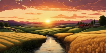 带你回农村看日落出自哪首歌？