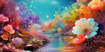彩色的幻想这句歌词出自哪首歌？