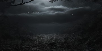 黑色弥漫夜幕低垂出自哪首歌？