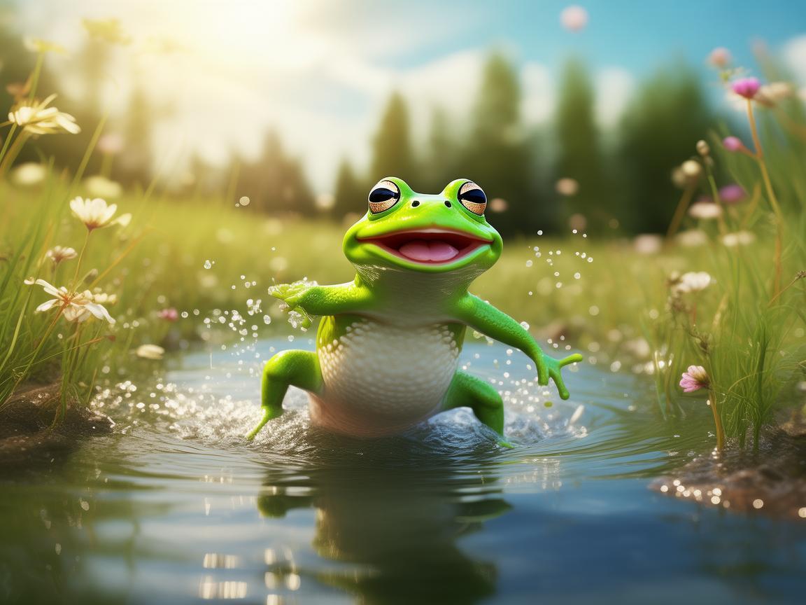 快乐的一只小青蛙出自哪首歌? 快乐的一只小青蛙出自哪首歌?