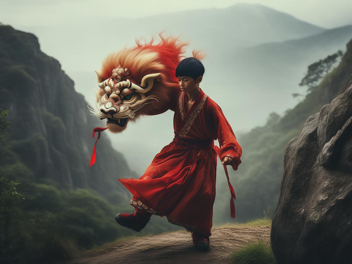 舞狮少年如何上山究竟是哪首歌？
