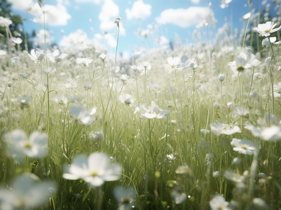 白色的草和花究竟出自哪首歌? 白色的草和花究竟出自哪首歌?